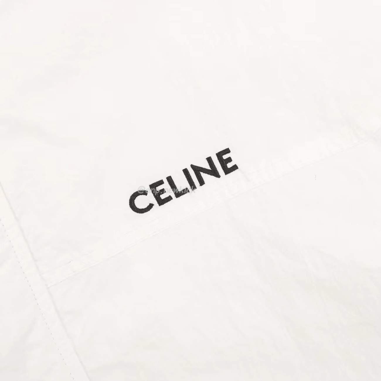 Celine Side Woven Zippered Jacket Black White (4) - newkick.app